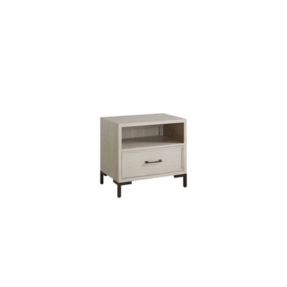 Start2Finish Bradley Nightstand with storage drawer and modern wood finish, ideal for bedroom bedside table.