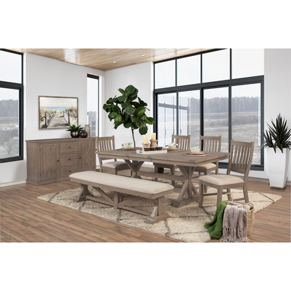 Start2Finish Arlo sideboard furniture with sleek wooden finish and modern design, featuring storage cabinets and drawers.