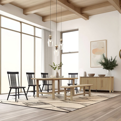 Start2Finish Hudson Sideboard in light oak with sleek wood finish, featuring storage cabinets and modern design.