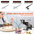Start2Finish VEVOR airbrush kit with compressor, dual-action gravity feed system for art, nails, cookies, and tattoos.