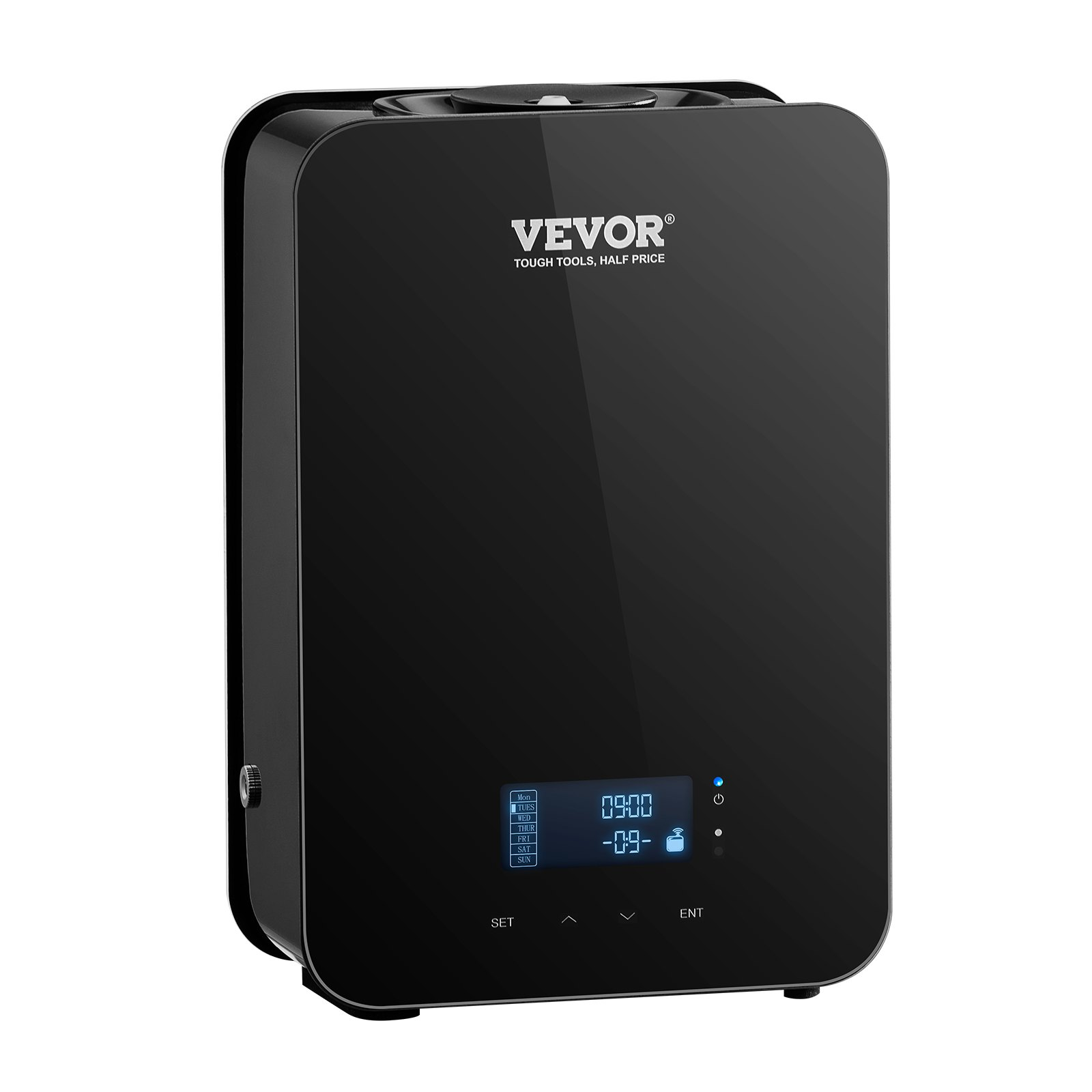 Start2Finish VEVOR scent air diffuser with Bluetooth, 180ml capacity, cold air technology, ideal for home, office, and hotel use.