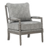 Start2Finish Abbott Chair with cushioned seat and wooden legs, designed for comfort and modern style in living or office spaces.