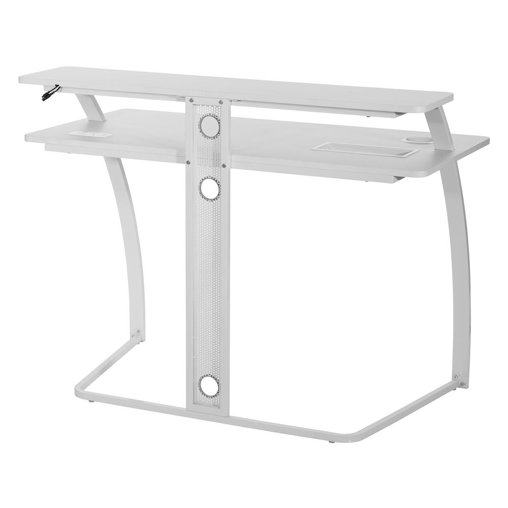 Start2Finish Code30 Battlestation gaming desk in a modern furniture design with spacious surface for gaming and workspace.