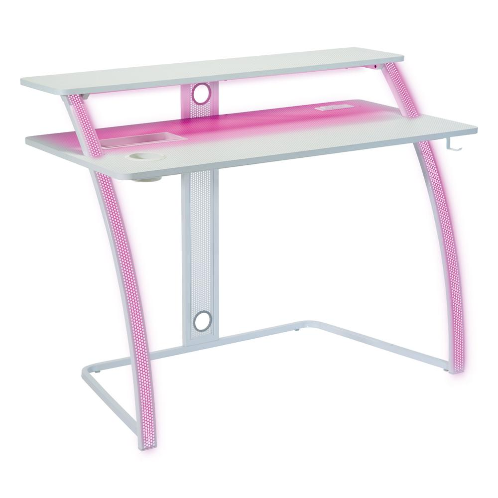 Start2Finish Code30 Battlestation Gaming Desk with spacious surface, sturdy legs, and sleek black finish for gaming and workspace.
