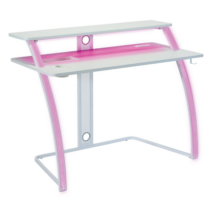 Start2Finish Code30 Battlestation Gaming Desk with spacious surface, sturdy legs, and sleek black finish for gaming and workspace.
