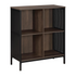 Start2Finish Ace 4 Cube Storage Bookcase with open shelves, wooden finish, and versatile design for organizing books and decor.