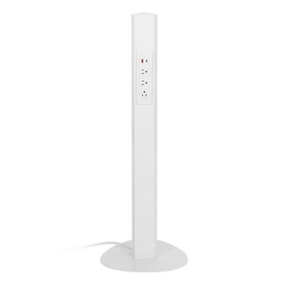 Start2Finish Power Anywhere Station-3AC and 1USB electronics charger with multiple ports and compact design.