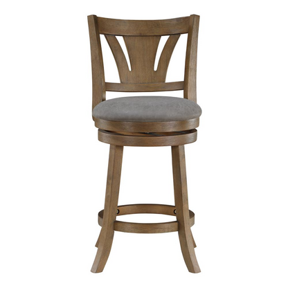 Start2Finish Miller counter stool with wooden seat and metal frame, showcasing a modern design for kitchen or bar area.