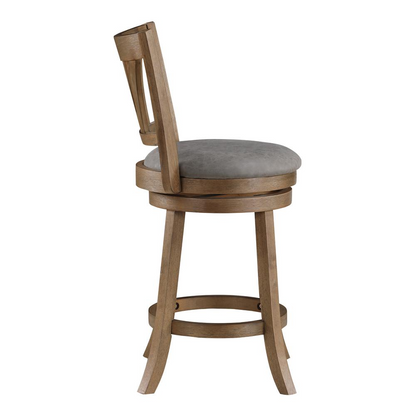 Start2Finish Miller counter stool with wooden seat and metal frame, ideal for kitchen counters or bar areas.