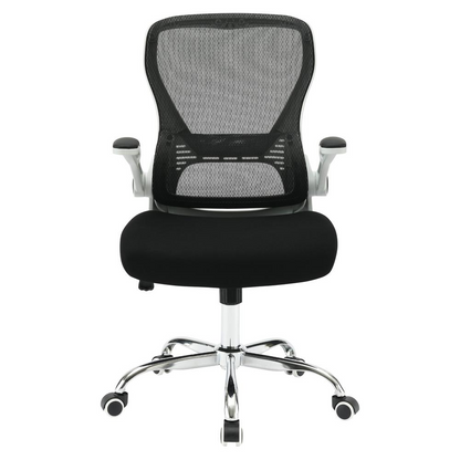 Start2Finish mesh back manager’s office chair with adjustable armrests and ergonomic design for comfortable seating.