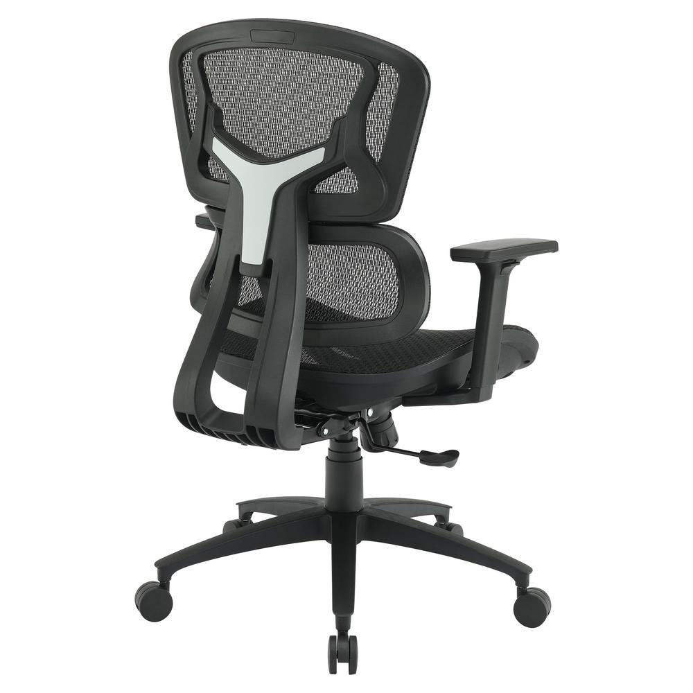 Start2Finish mesh back manager’s chair with ergonomic design, adjustable armrests, and supportive mesh upholstery.