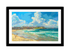 Start2Finish Bondi Beach art print for home decor, featuring a scenic beach landscape with waves and sandy shoreline.