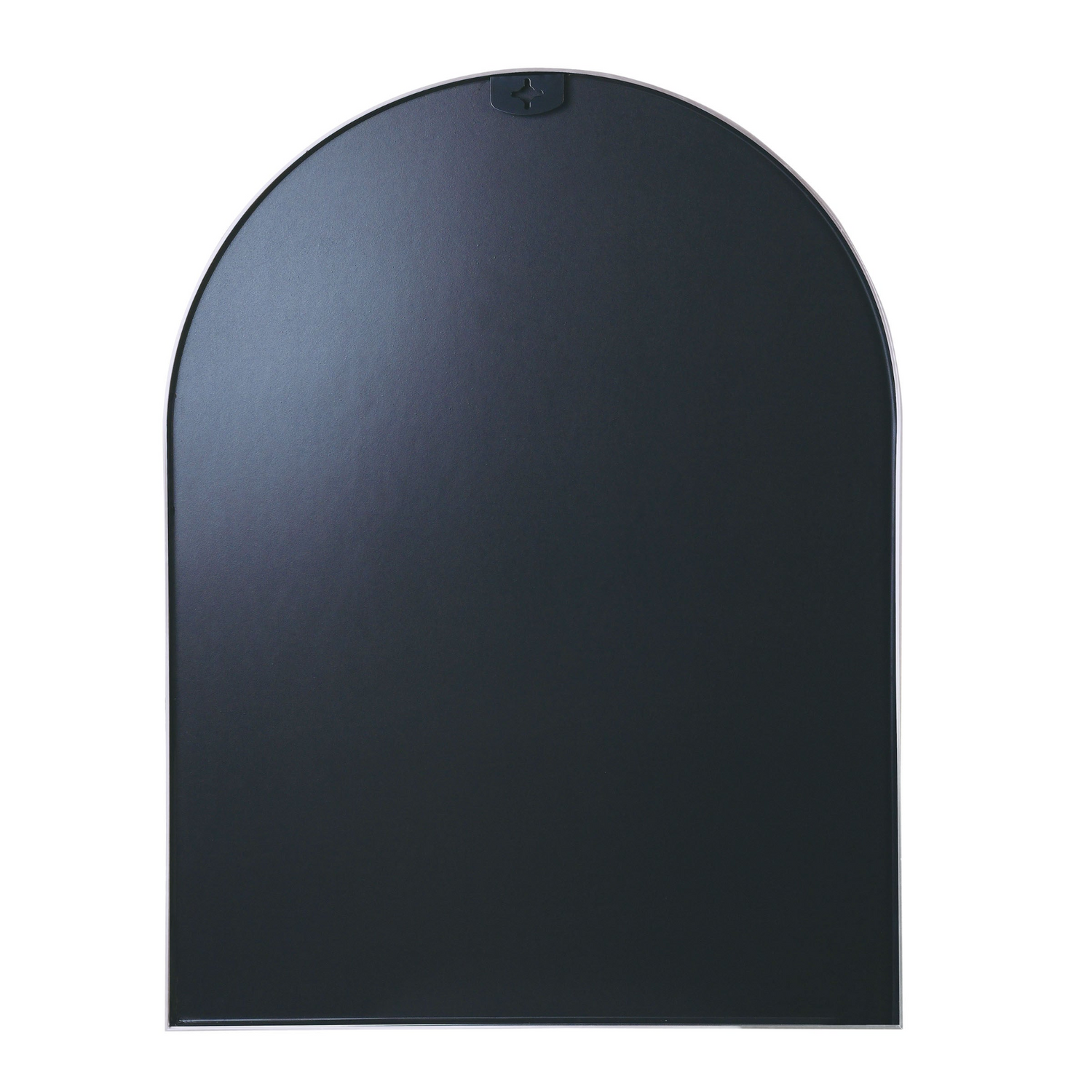 Large arched metal frame wall mirror by Start2Finish, ideal for bathroom vanity, bedroom, or entryway decor.