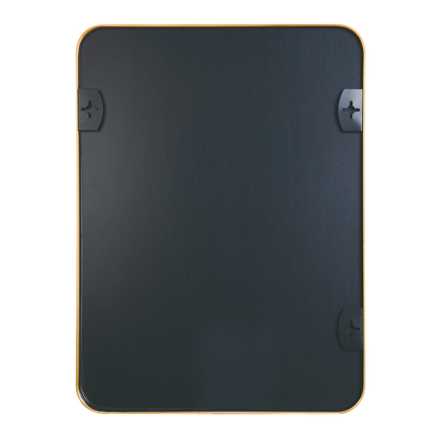 Start2Finish rectangular metal frame wall mirror with sleek design, suitable for bathroom vanity, bedroom, or entryway decor.