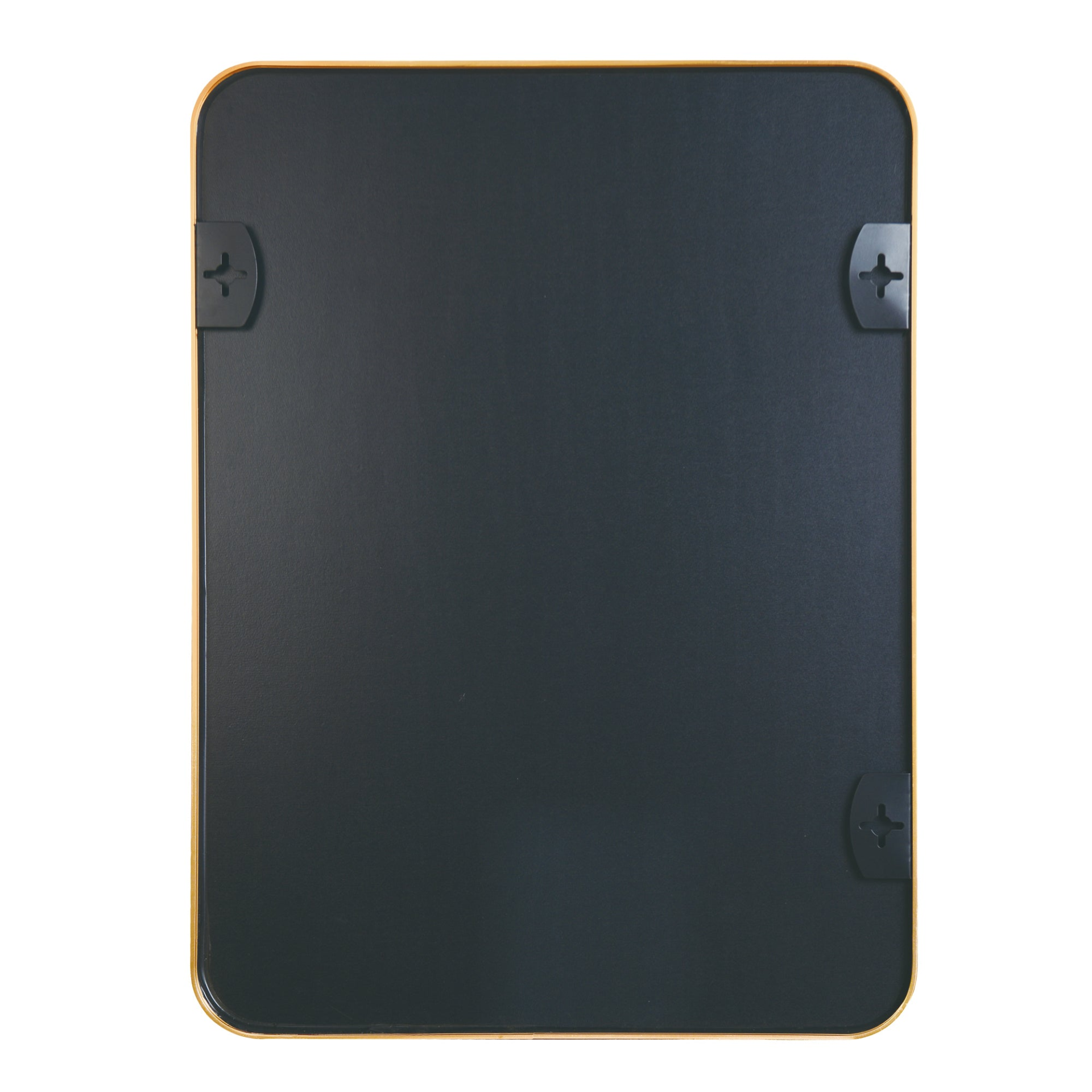 Start2Finish rectangular metal frame wall mirror with sleek design, suitable for bathroom vanity, bedroom, or entryway decor.
