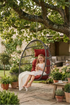 Red 55.6-inch rattan planter by Start2Finish for indoor, outdoor, or decorative plant display with stylish woven design.