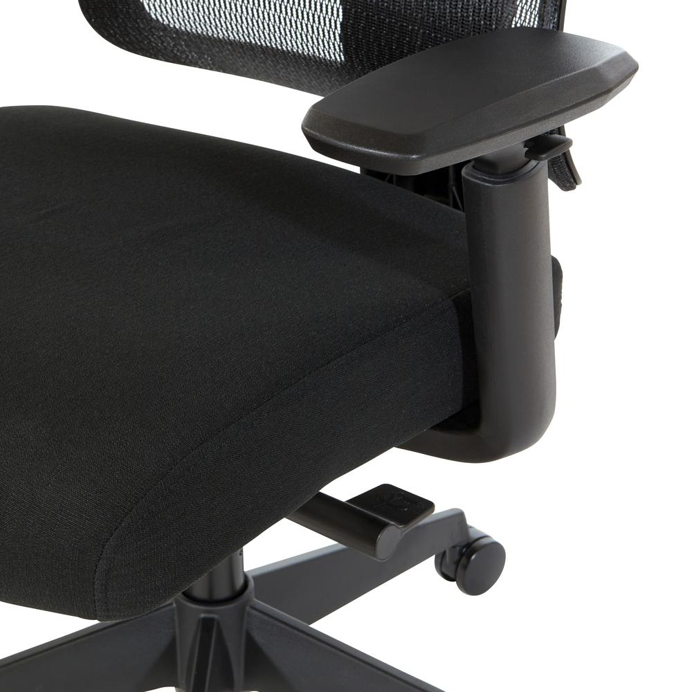 Start2Finish mesh back manager’s chair with headrest, ergonomic office chair featuring breathable mesh and adjustable head support.