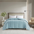 Start2Finish luxury down alternative comforter with 300 thread count cotton shell, soft and breathable bedding for restful sleep.