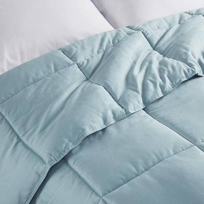 Start2Finish luxury down alternative comforter with 300 thread count cotton shell, plush and cozy bedding for a restful sleep.