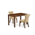 Start2Finish 3-piece dining set with a rectangular kitchen table and two matching chairs, ideal for modern dining rooms.
