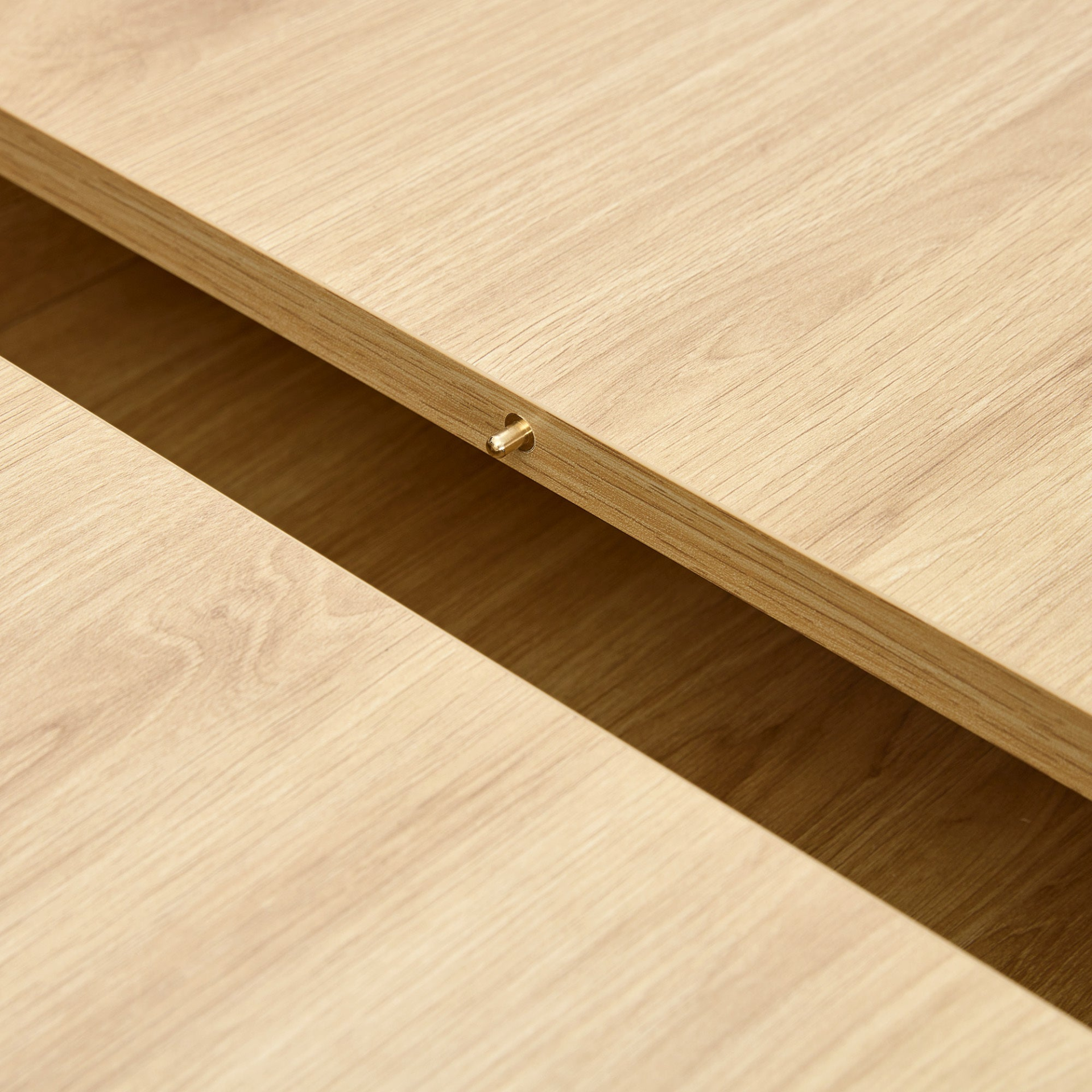 Start2Finish rectangular MDF walnut dining table with expandable design, storage, ideal for dining rooms, kitchens, and apartments.