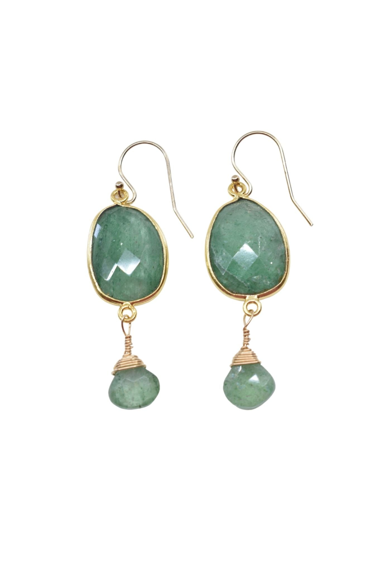 Victoria Ojai Earring in Strawberry Quartz by Start2Finish featuring a sparkling pink quartz gemstone in a stylish jewelry design