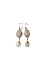 Victoria Earrings in Moonstone jewelry by Start2Finish featuring elegant moonstone gemstones in a stylish earring design