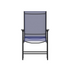 Set of 2 modern patio folding chairs by Start2Finish, featuring sleek design and foldable metal frames for outdoor seating.