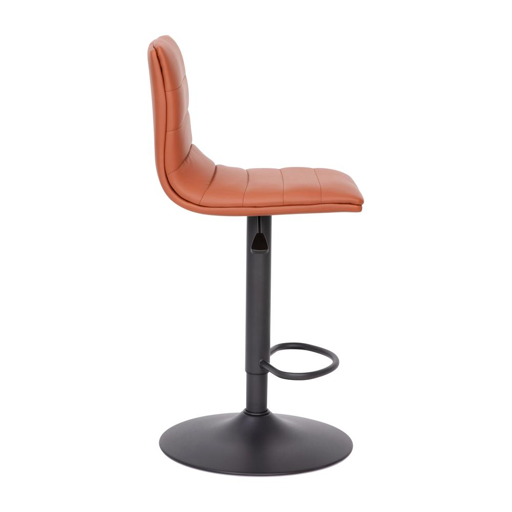 Start2Finish contemporary adjustable height stool with pedestal base, showcasing a modern furniture piece with a sleek design.