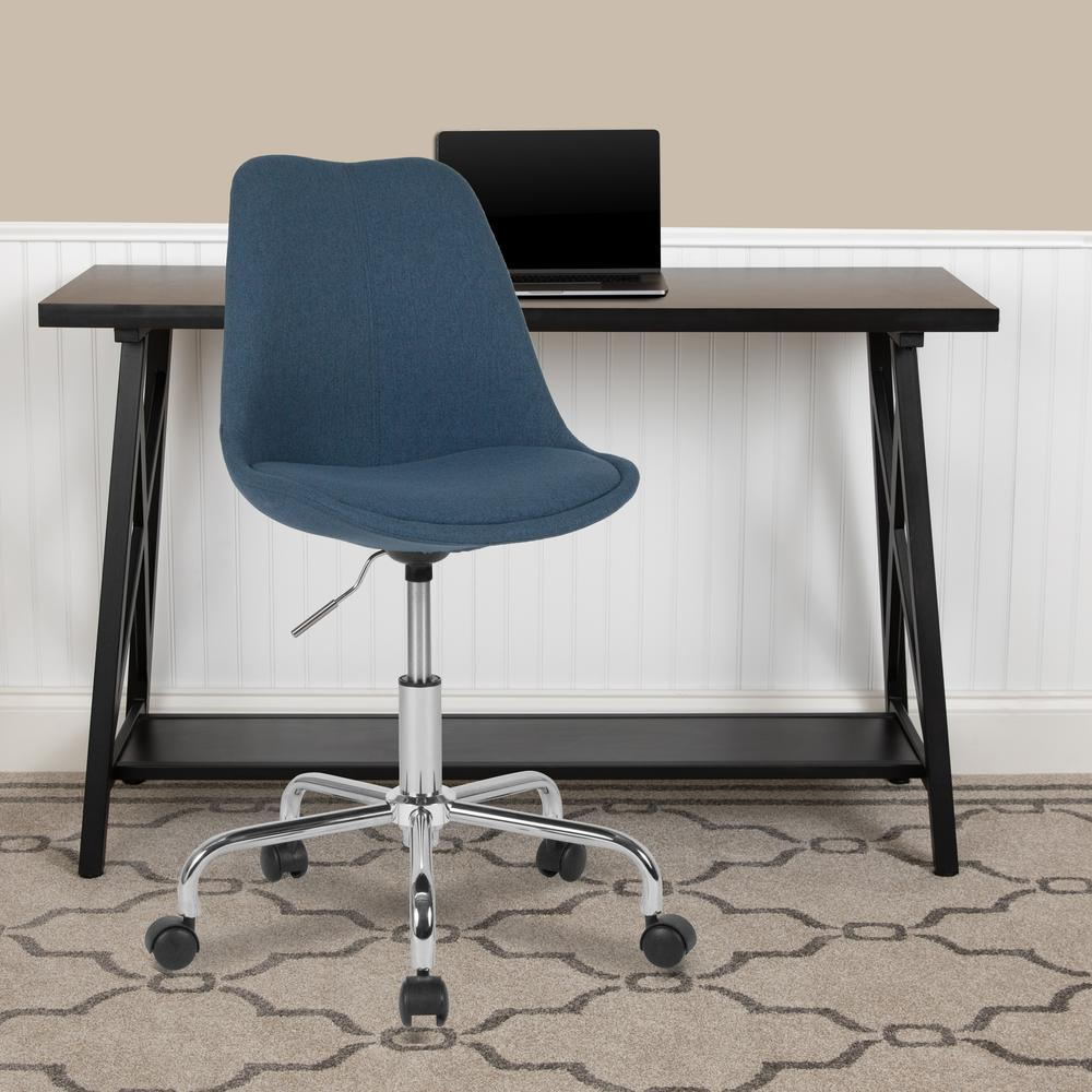 Contemporary Start2Finish task office chair with black mesh backrest, cushioned seat, and adjustable armrests for ergonomic comfort.