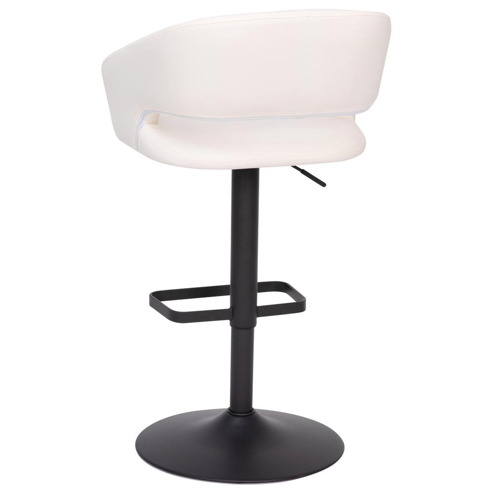 Contemporary adjustable swivel bar stool by Start2Finish with a modern design, wooden seat, and metal base for kitchen or bar area.