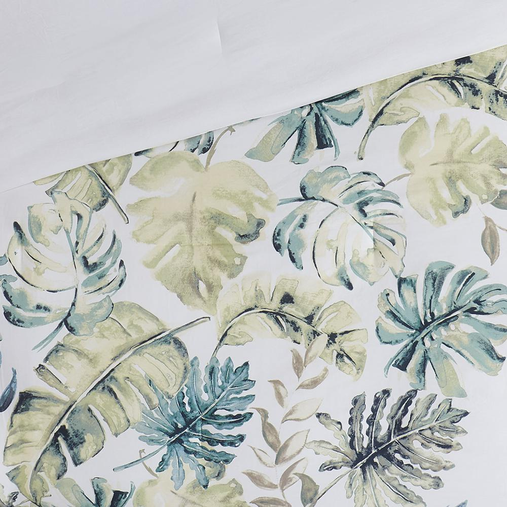 Start2Finish cotton printed 6-piece comforter bedding set with colorful floral pattern on a neatly made bed.