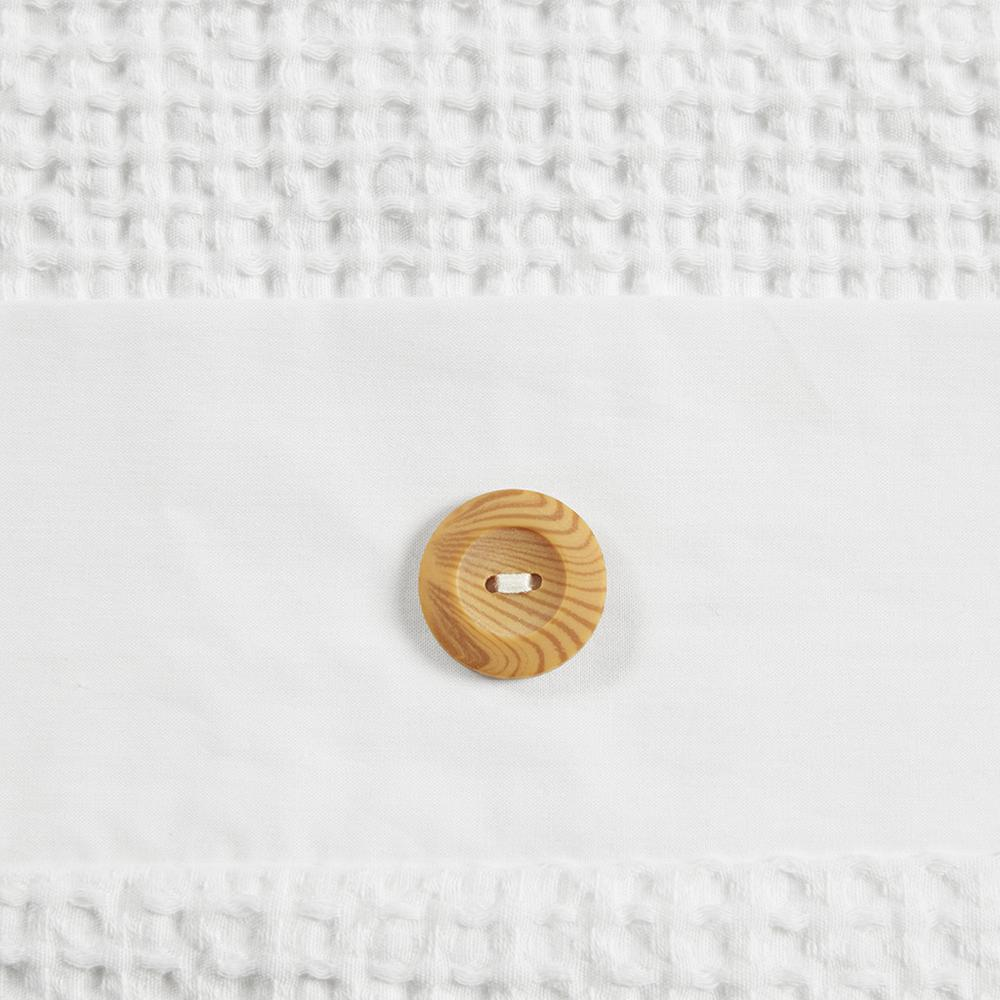 Start2Finish 3-piece cotton waffle weave comforter bedding set with soft, textured fabric for cozy bedroom decor.