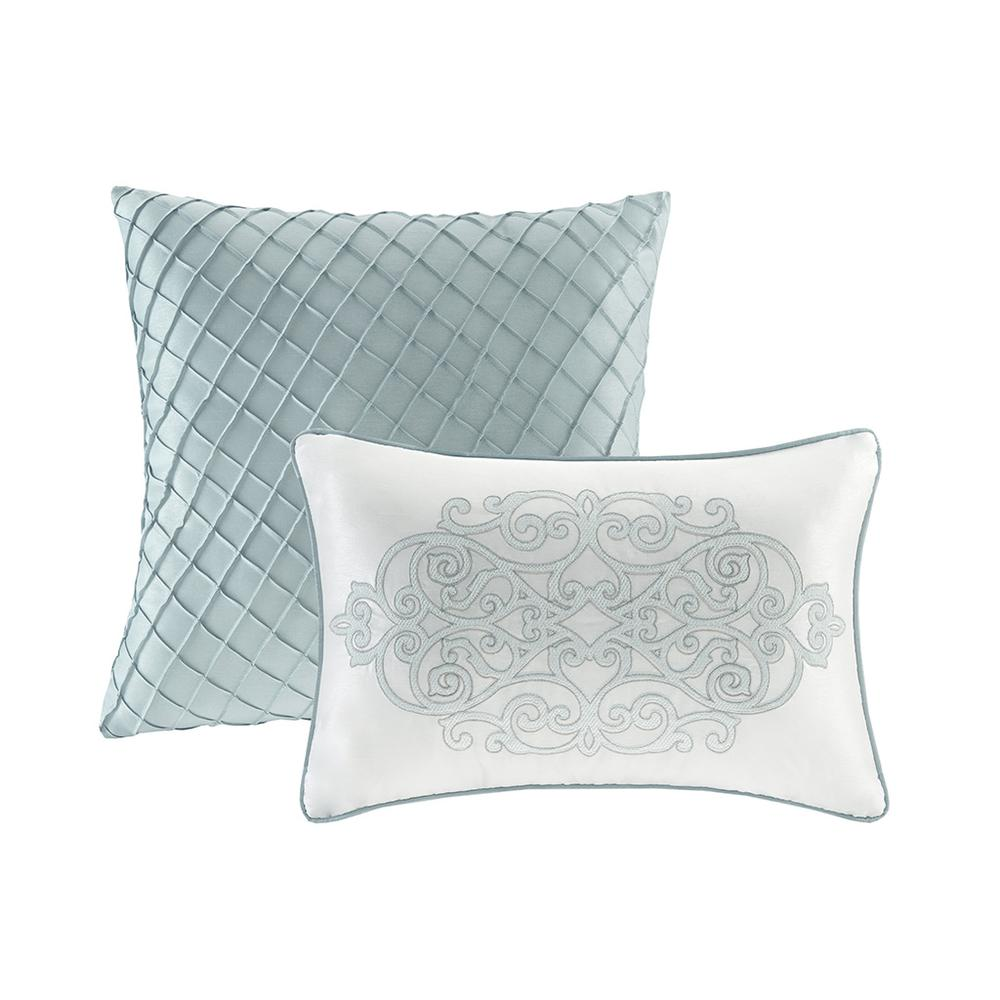 Start2Finish 12-piece comforter bedding set with cotton bed sheets, featuring a cozy, stylish design in soft, inviting colors.