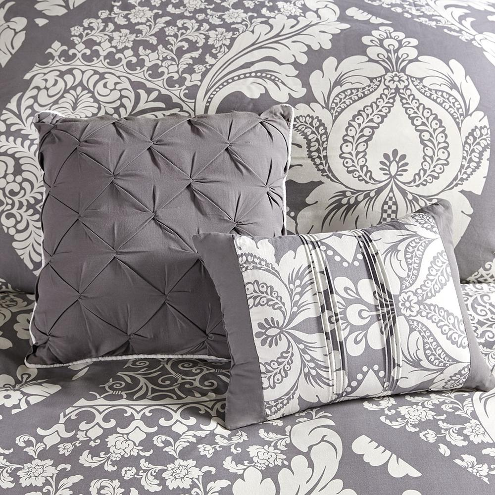 Start2Finish 6-piece printed duvet cover set with colorful floral and geometric patterns on soft fabric, includes duvet cover and pillowcases.