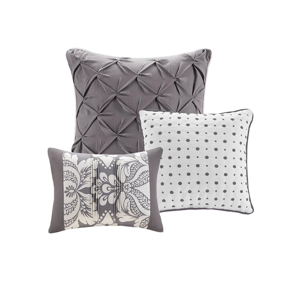 Start2Finish 6-piece printed duvet cover set with matching pillowcases and sheets, showcasing vibrant floral and geometric patterns.