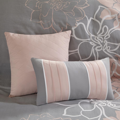 Start2Finish 6-piece printed duvet cover bedding set with colorful geometric patterns on soft fabric.
