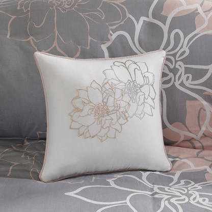 Start2Finish 6-piece printed duvet cover bedding set with colorful geometric patterns on soft fabric.