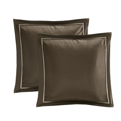 Start2Finish 24 Piece Room In a Bag bedding set with pillows, sheets, and comforters arranged for a cozy bedroom display.
