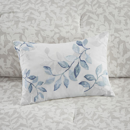 Reversible 8-piece comforter set with matching bed sheets from Start2Finish, featuring stylish patterns and cozy fabric.