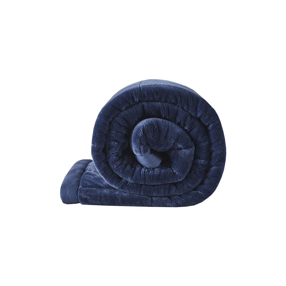 Reversible HeiQ Smart Temperature down alternative bedding blanket by Start2Finish showing soft, plush fabric with temperature control features.