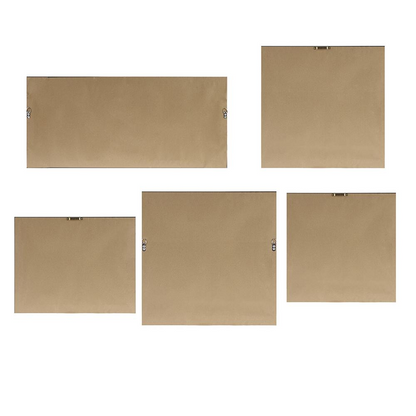 Start2Finish abstract landscape 5-piece gallery canvas wall art set featuring colorful, modern landscape designs on canvas panels.