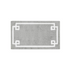 Cotton tufted bath rug in 20x30 inches featuring soft, plush texture with white and light gray stripes, by Start2Finish.