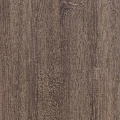 Start2Finish Brantford Wood Queen Panel Bed in Barrel Oak with a classic, paneled headboard and sturdy wooden frame.