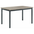 Start2Finish Garza rectangular 48-inch grey composite wood dining table with smooth surface and sturdy legs.