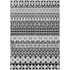 Black Chantille ACN726 rug by Start2Finish, 10x14 feet, showing textured fabric and detailed woven pattern on a neutral background.