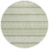 Start2Finish Chantille ACN726 green 8x8 rug with textured pattern, perfect for adding color and style to a living space.