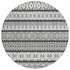 Start2Finish Chantille ACN726 gray 8x8 rug with intricate pattern, soft texture, and modern design suitable for living spaces.
