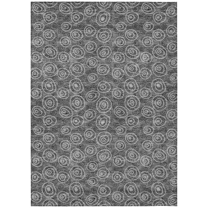 Gray Chantille ACN728 rug by Start2Finish, 10x14 feet, with intricate patterns and soft texture, suitable for living rooms or bedrooms.