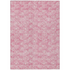 Start2Finish Chantille ACN728 pink 10x14 rug featuring soft, plush fabric with a subtle textured pattern for cozy home decor.